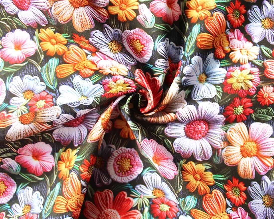 Little Johnny Floral 3D Cotton