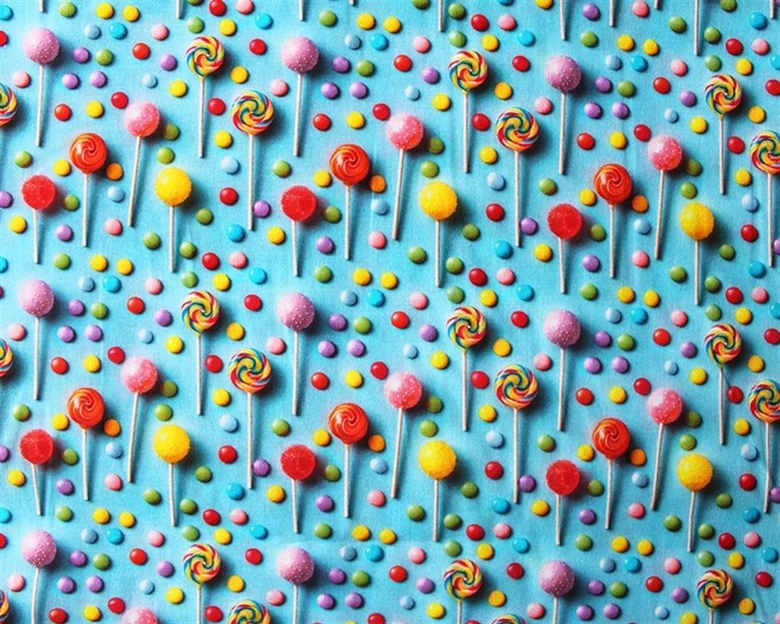 Blue Little Johnny Sweets 3D Cotton