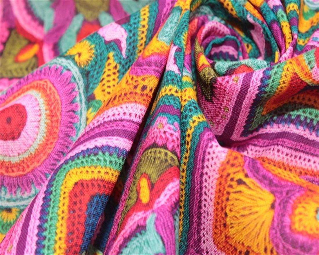 Digital Cotton 3D Crochet New Printed Little Johnny