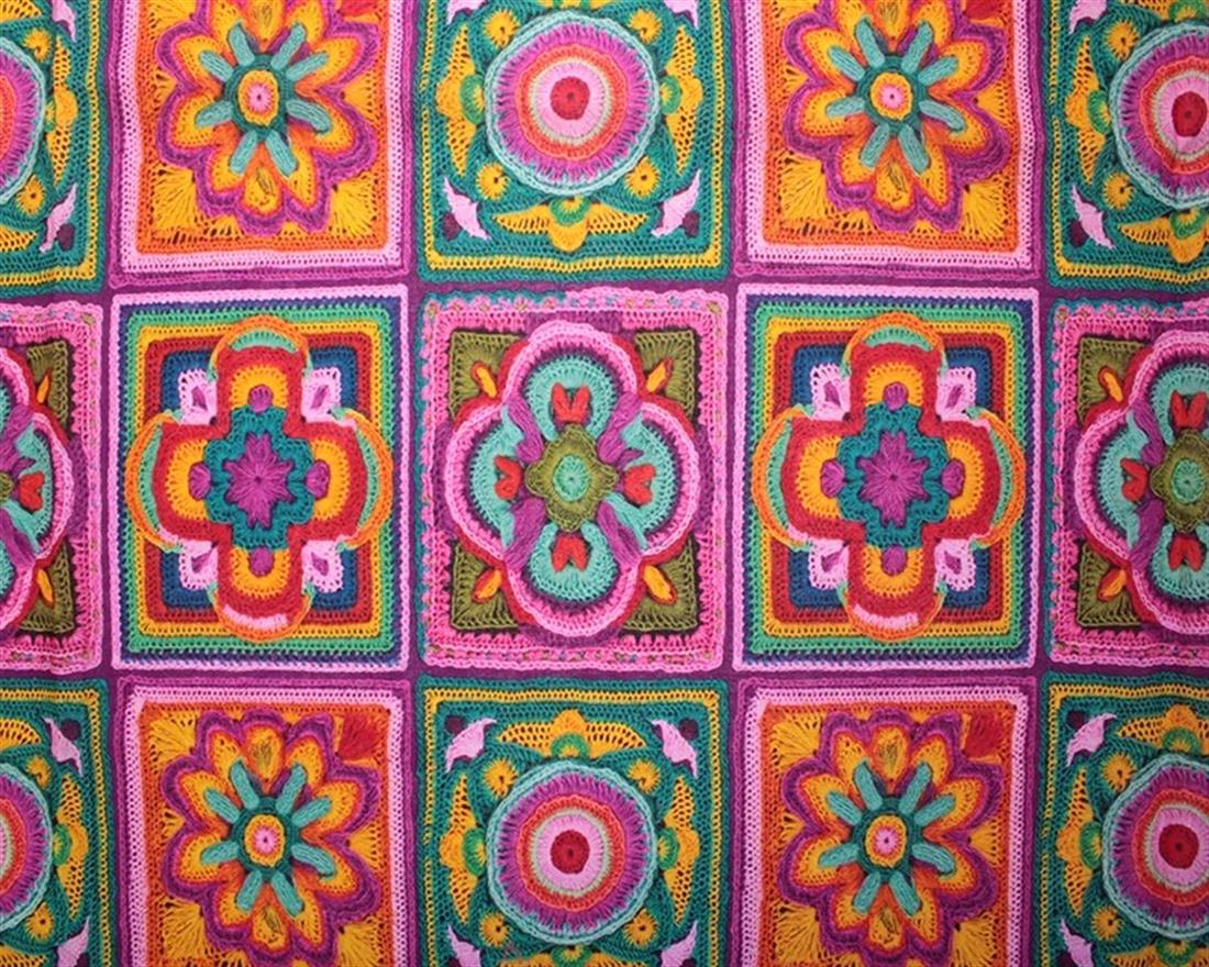 Digital Cotton 3D Crochet New Printed Little Johnny