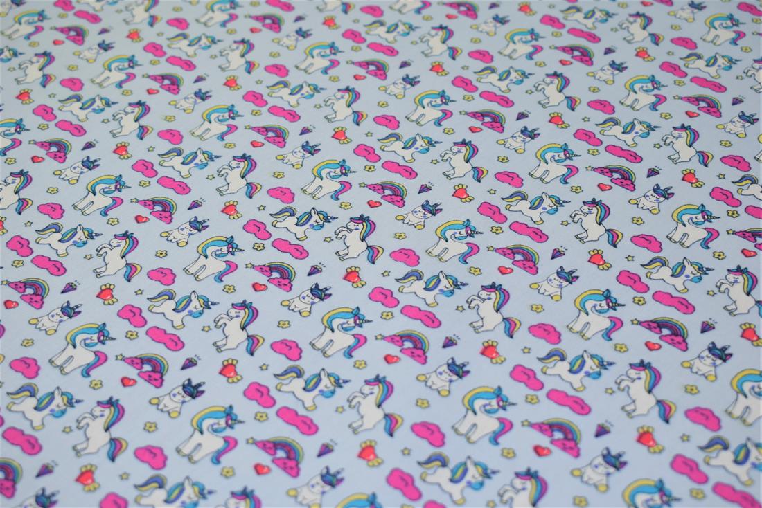 Mythical Unicorn Star 100% Quality Cotton Poplin