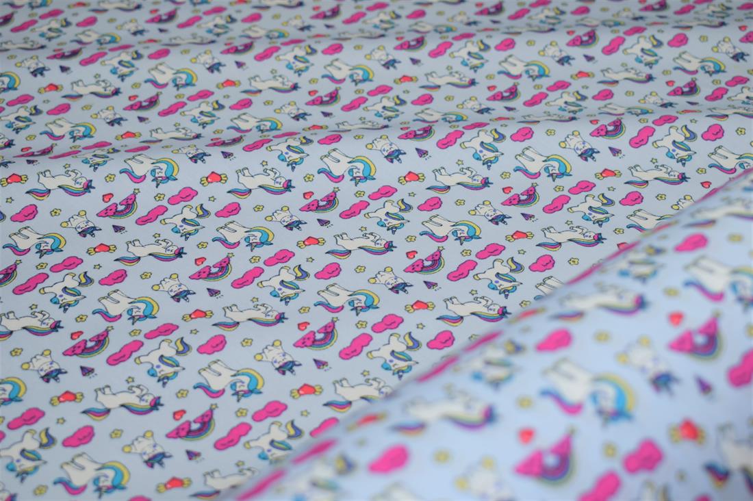 Mythical Unicorn Star 100% Quality Cotton Poplin