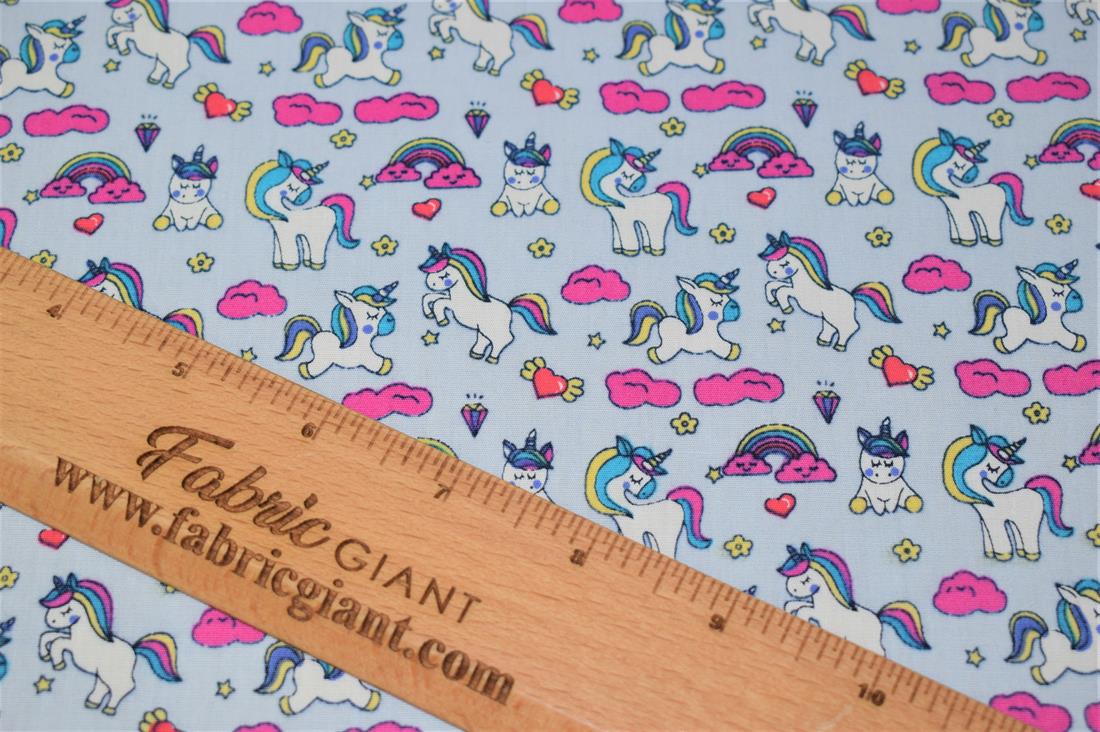 Mythical Unicorn Star 100% Quality Cotton Poplin