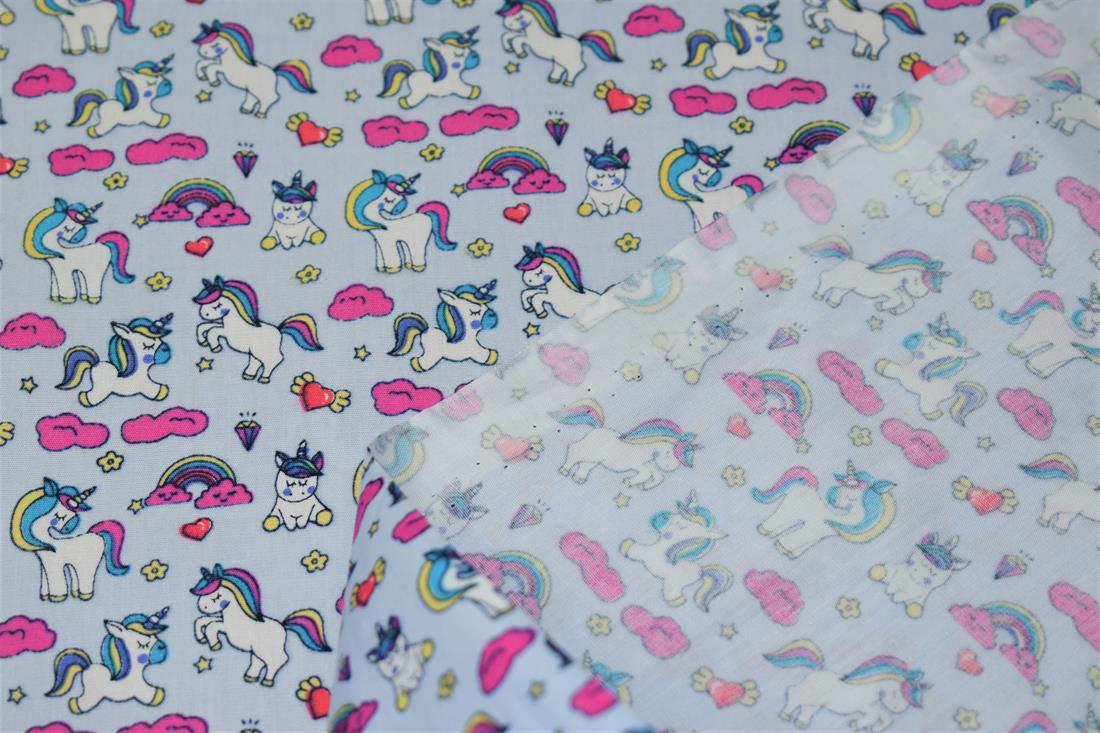 Mythical Unicorn Star 100% Quality Cotton Poplin