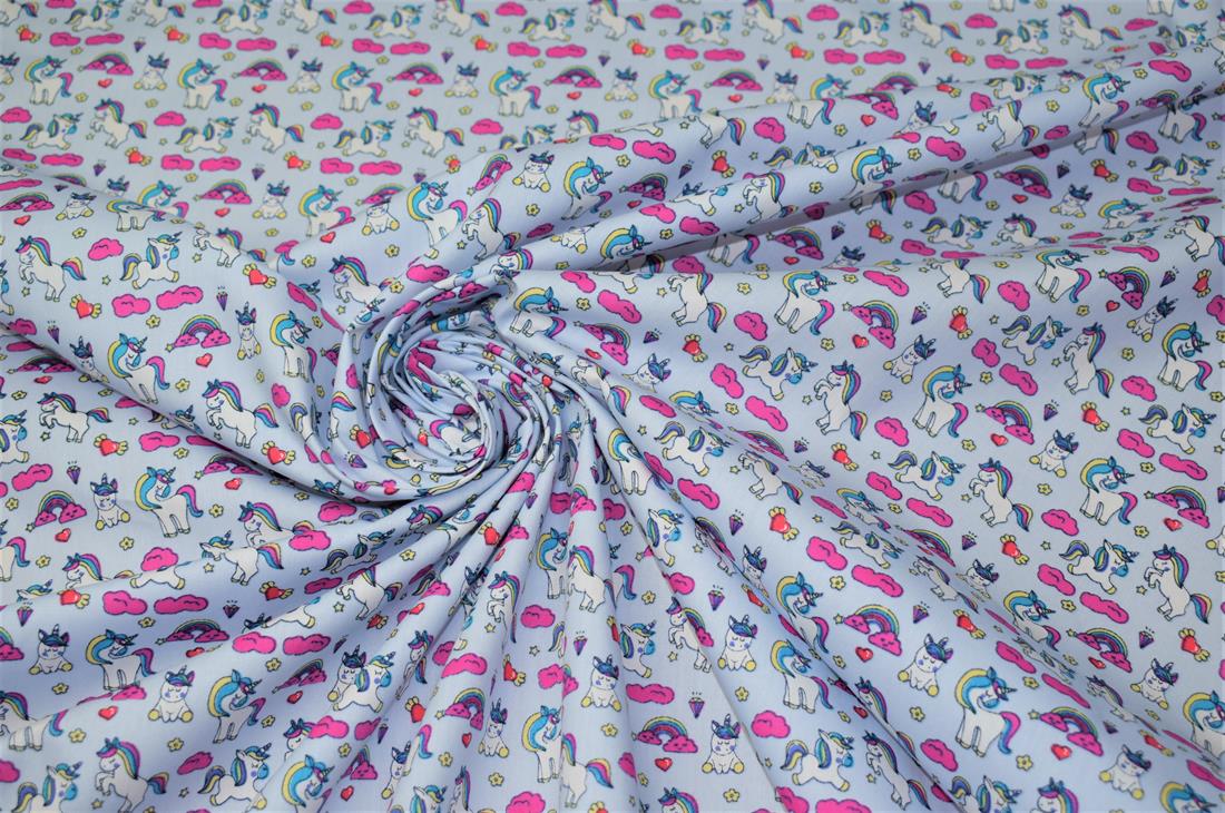 Mythical Unicorn Star 100% Quality Cotton Poplin