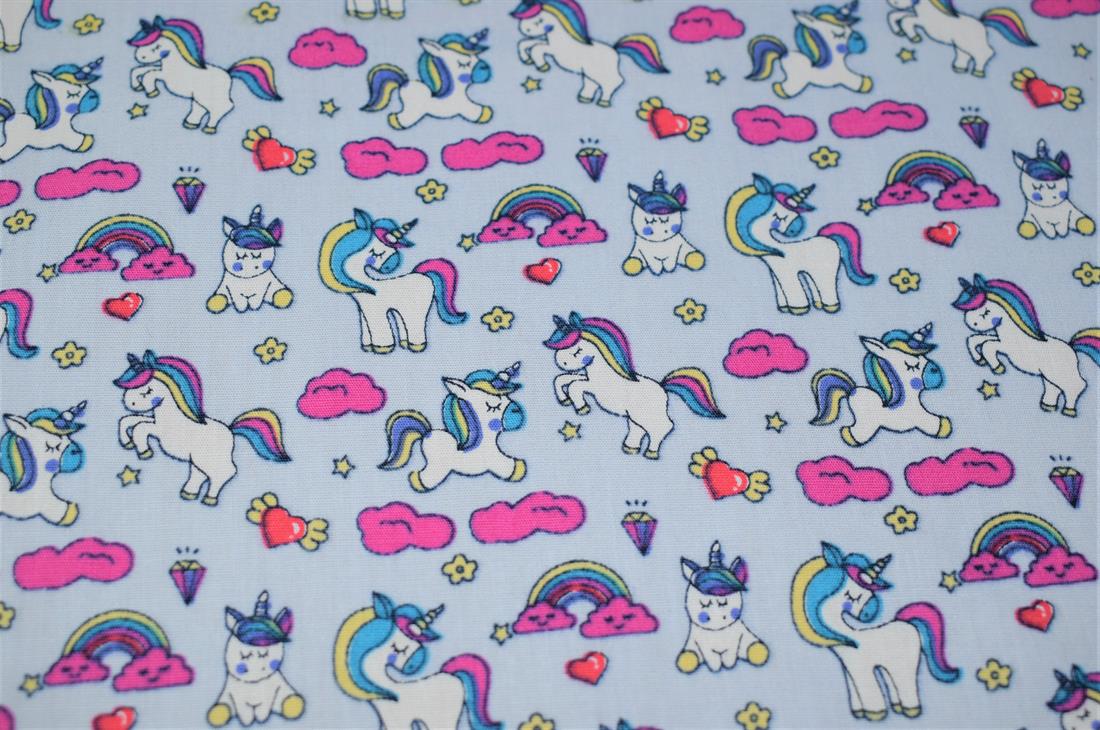 Mythical Unicorn Star 100% Quality Cotton Poplin