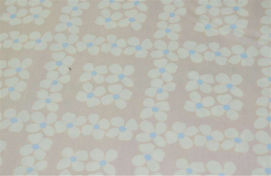Flower Print Cotton Fabric