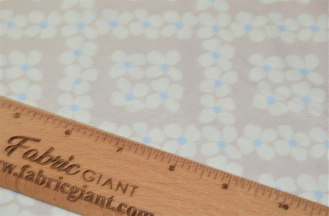 Flower Print Cotton Fabric