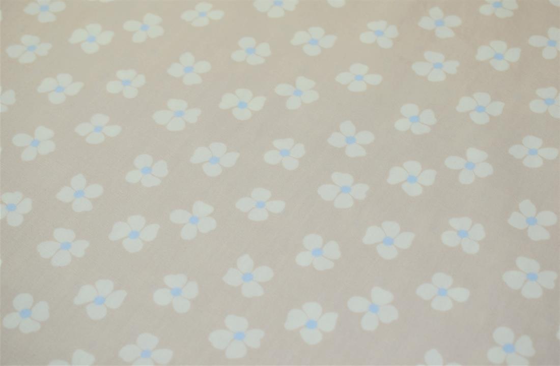 Flower Print Cotton Fabric
