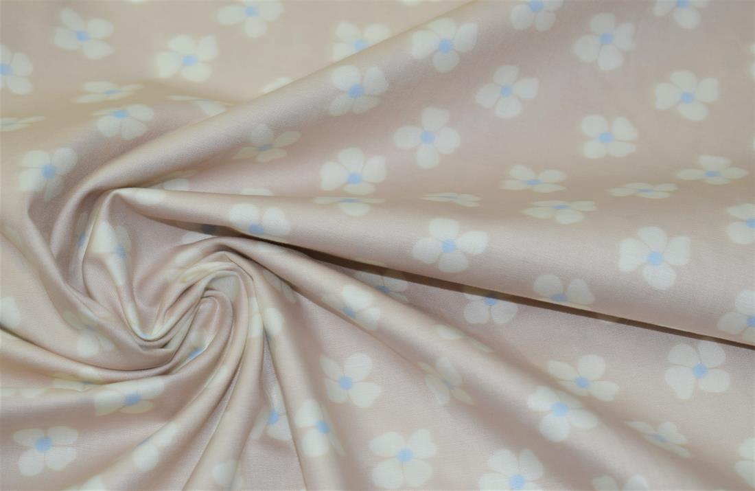 Flower Print Cotton Fabric