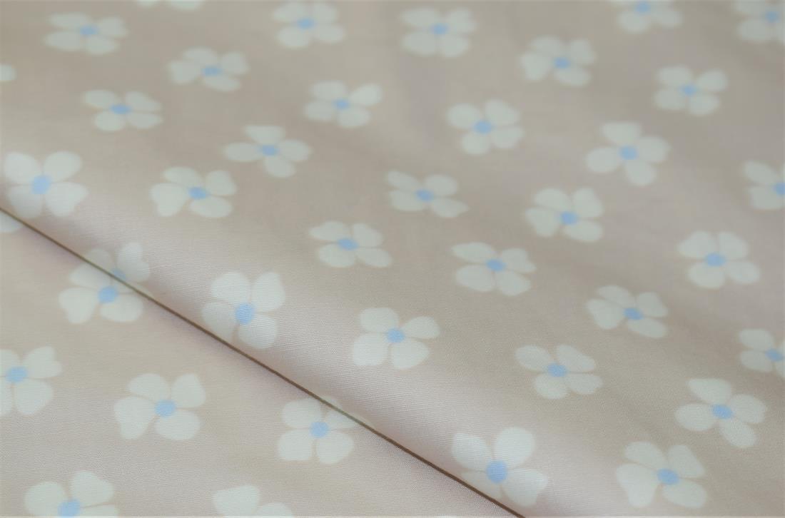 Flower Print Cotton Fabric