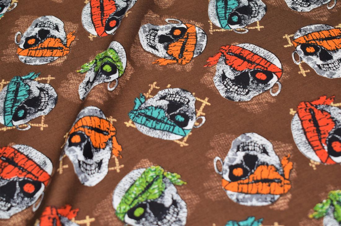 Brown Skull Pirates