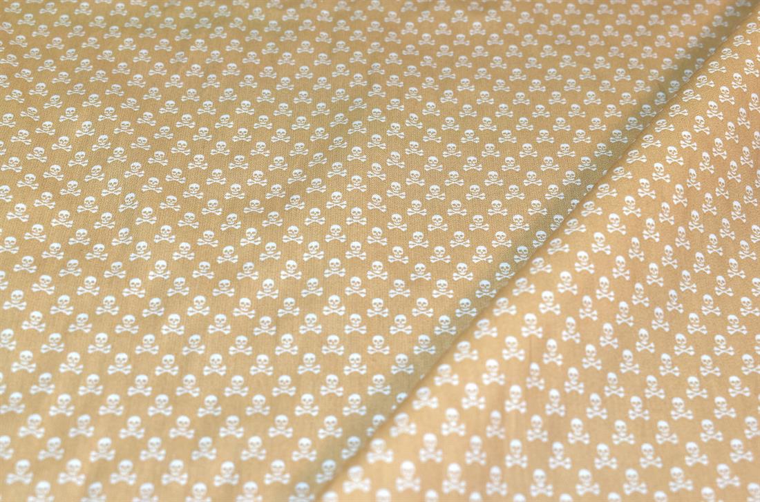 Skull Printed 100% Cotton Fabric