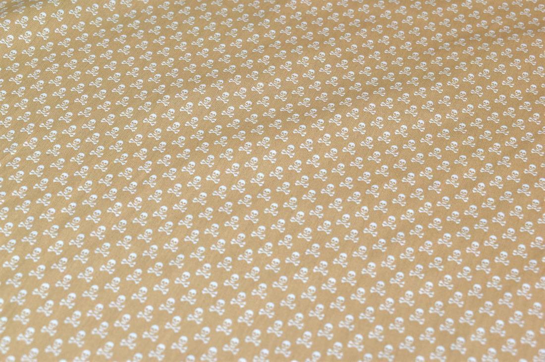 Skull Printed 100% Cotton Fabric
