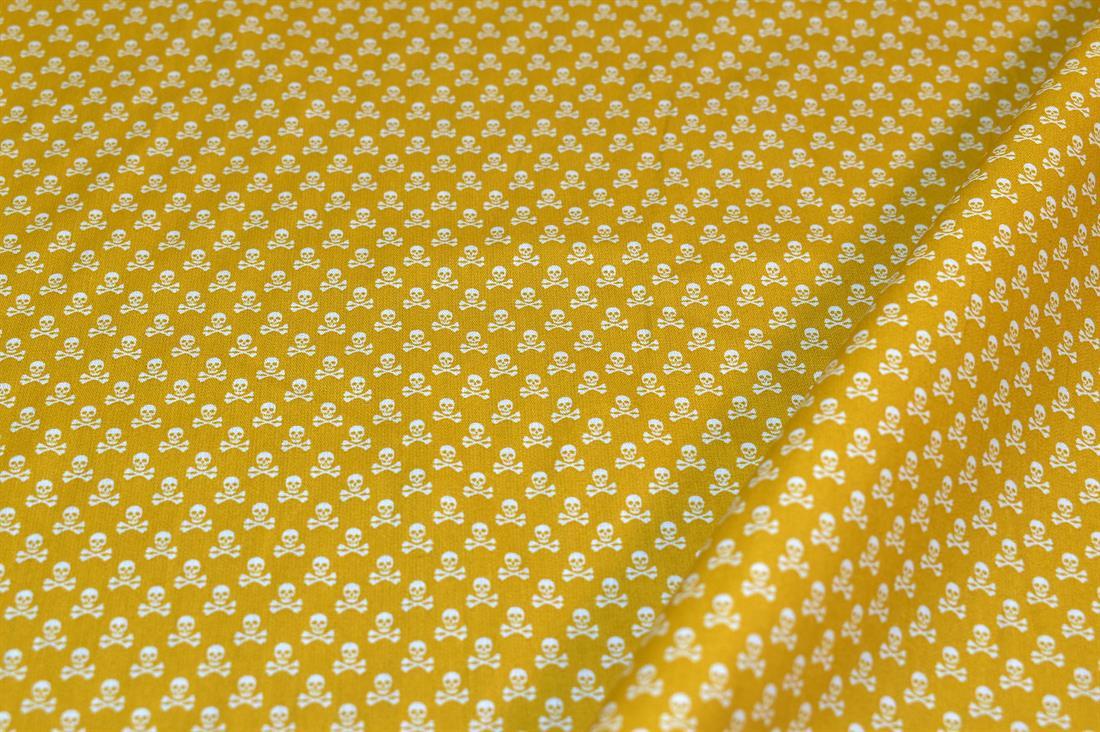 Skull Printed 100% Cotton Fabric