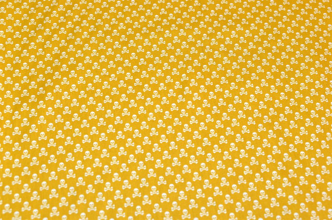 Skull Printed 100% Cotton Fabric