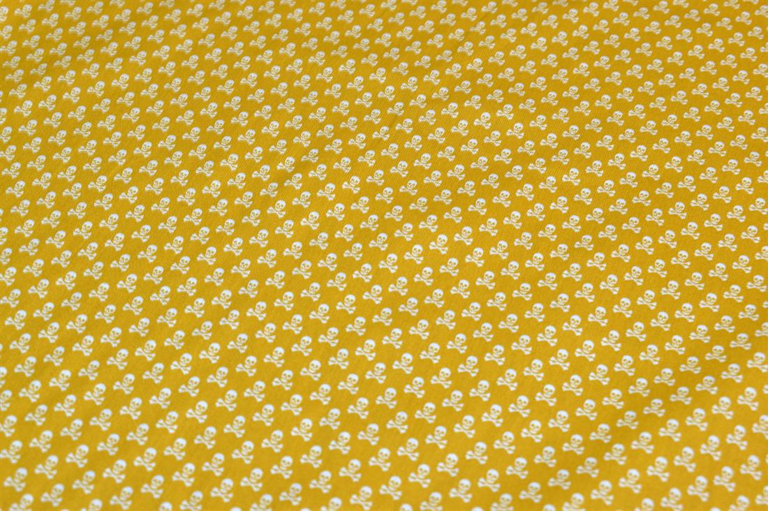 Skull Printed 100% Cotton Fabric