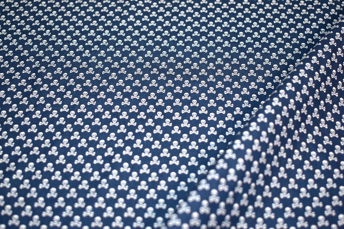 Skull Printed 100% Cotton Fabric