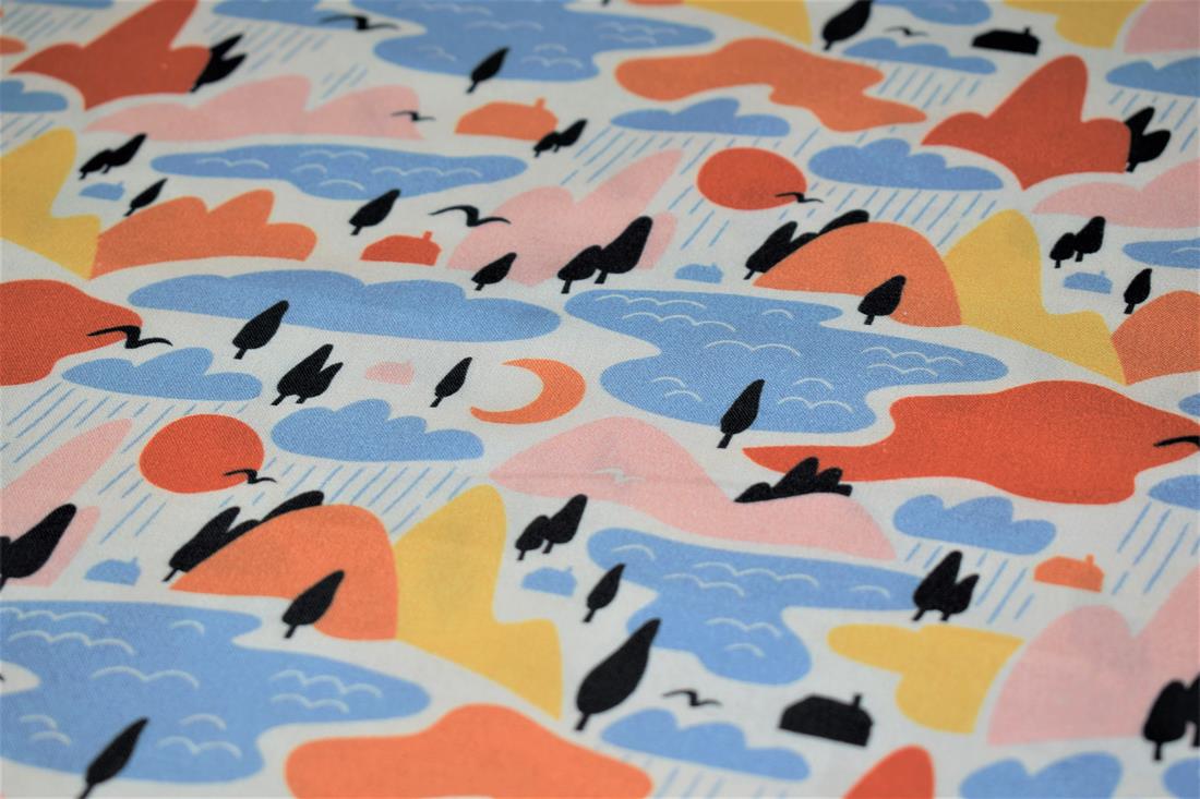 Rainy Mountains Print