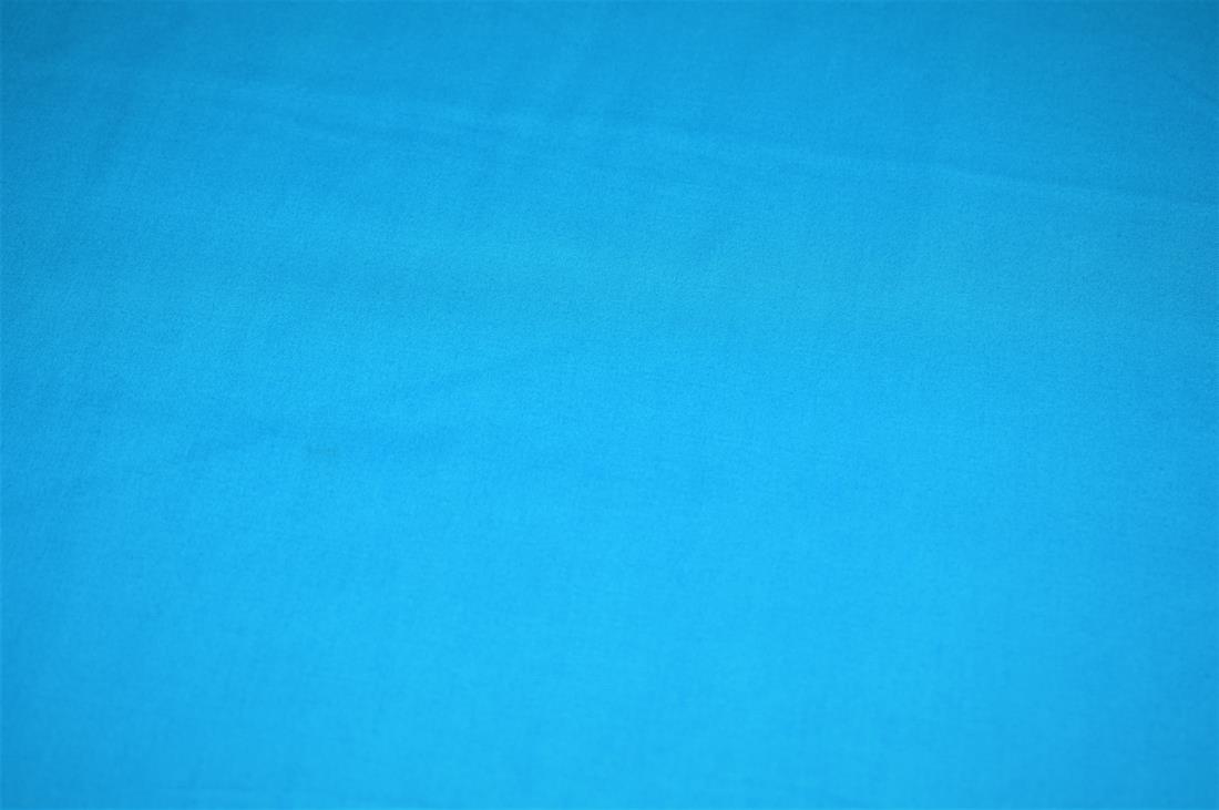 Turquoise Plain 100% Cotton Solid Fabric For Scrubs and Masks