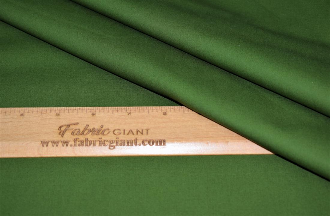 Dark Green Plain 100% Cotton Solid Fabric For Scrubs and Masks