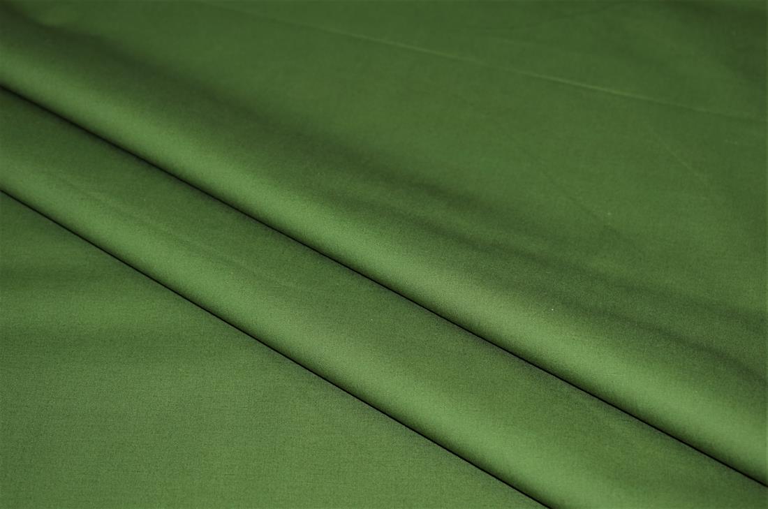 Dark Green Plain 100% Cotton Solid Fabric For Scrubs and Masks