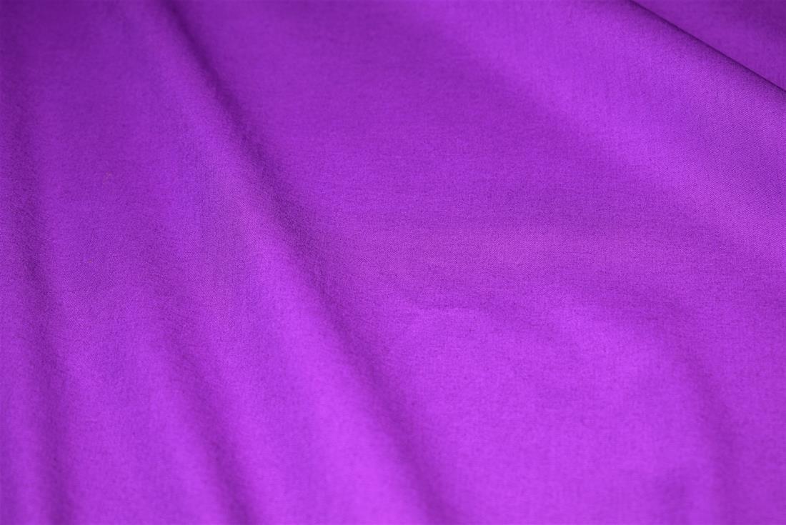 Purple Plain 100% Cotton Solid Fabric For Scrubs and Masks