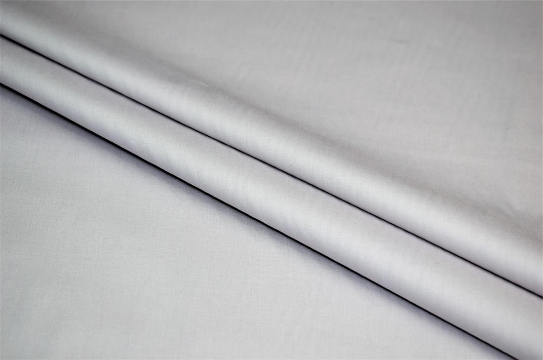 Light Grey Plain 100% Cotton Solid Fabric