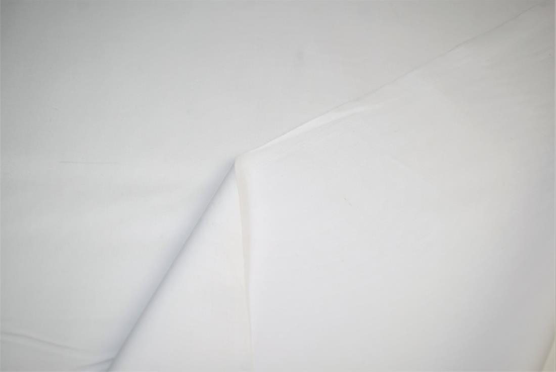 White Plain 100% Cotton Solid