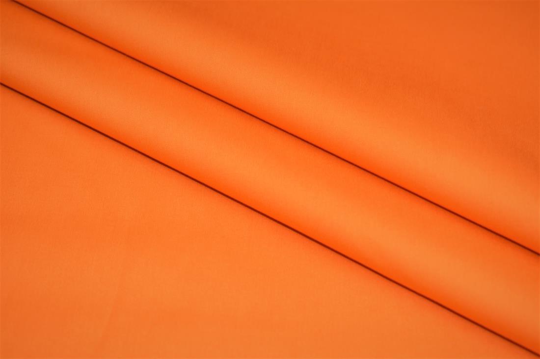 Orange Plain 100% Cotton Solid Fabric For Scrubs and Masks