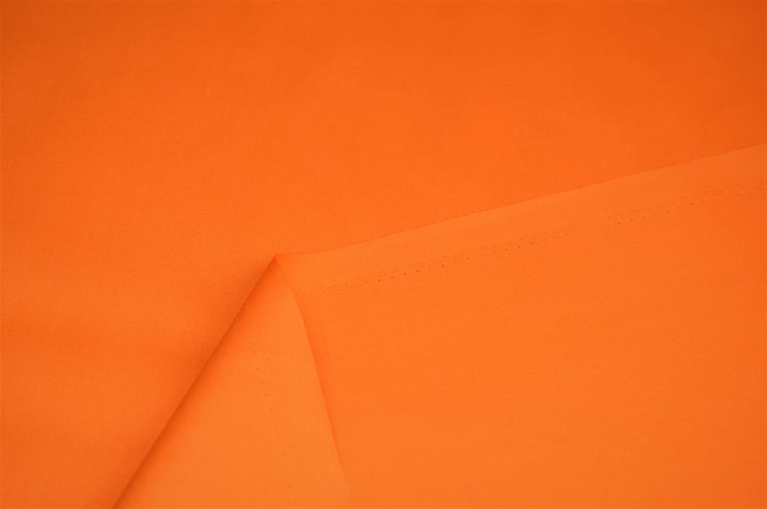 Orange Plain 100% Cotton Solid Fabric For Scrubs and Masks