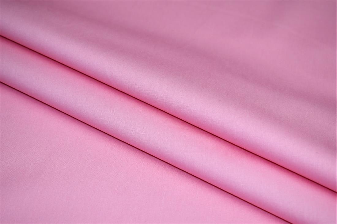 Pink Plain 100% Cotton Solid Fabric For Scrubs and Masks