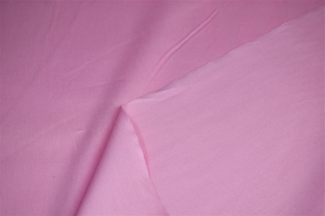 Pink Plain 100% Cotton Solid Fabric For Scrubs and Masks