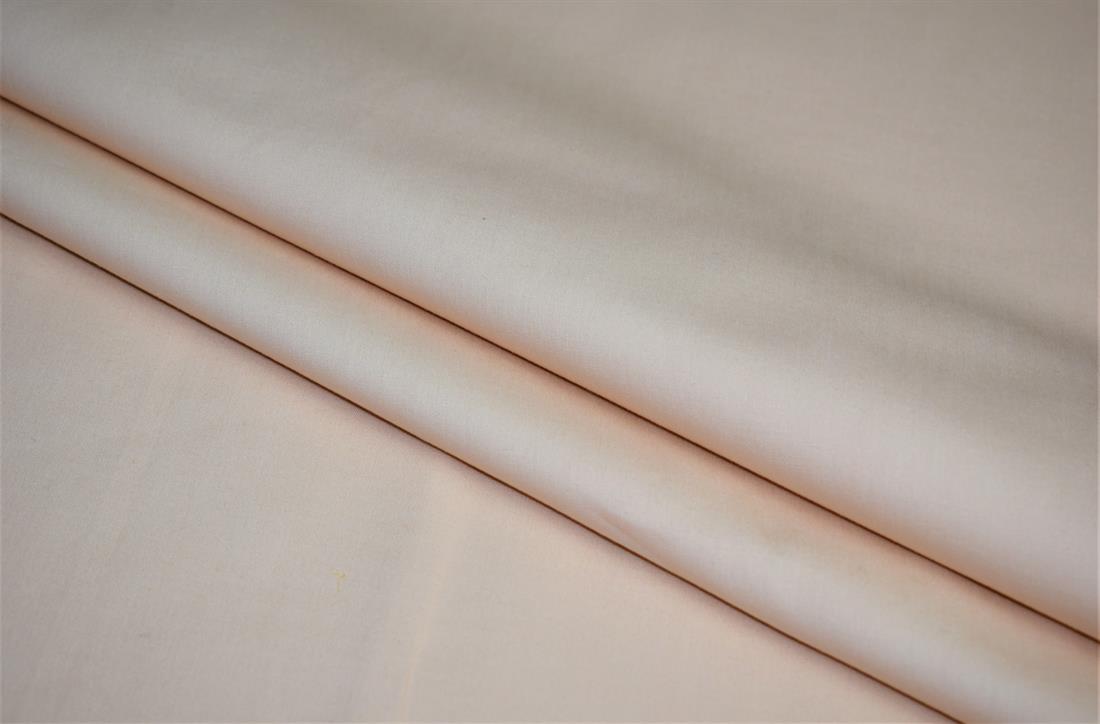 Light Peach Plain 100% Cotton Solid Fabric For Scrubs and Masks