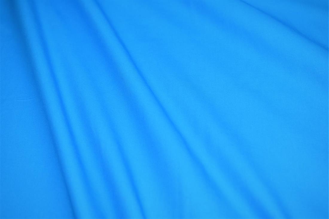 Electric Blue Plain 100% Cotton Solid Fabric For Scrubs and Masks