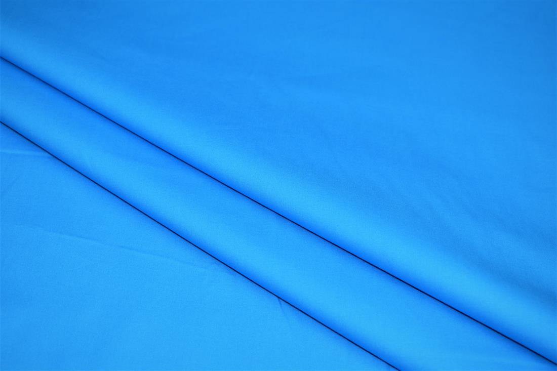Electric Blue Plain 100% Cotton Solid Fabric For Scrubs and Masks