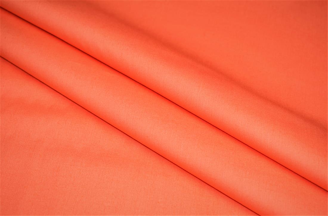 Light Orange Plain 100% Cotton Solid Fabric For Scrubs and Masks