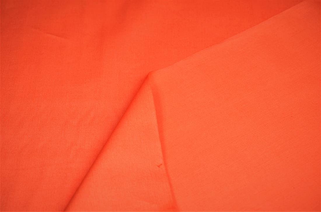 Light Orange Plain 100% Cotton Solid Fabric For Scrubs and Masks