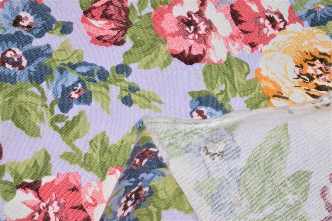 Floral 100% Cotton Canvas