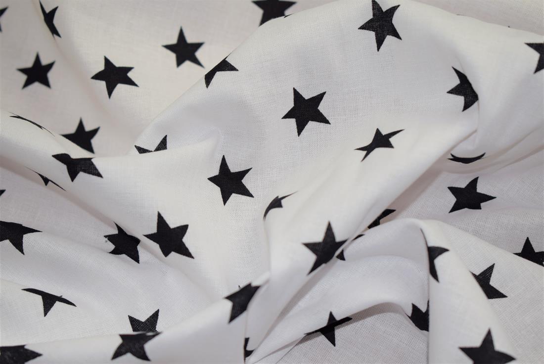 Starts Print Cotton Fabric