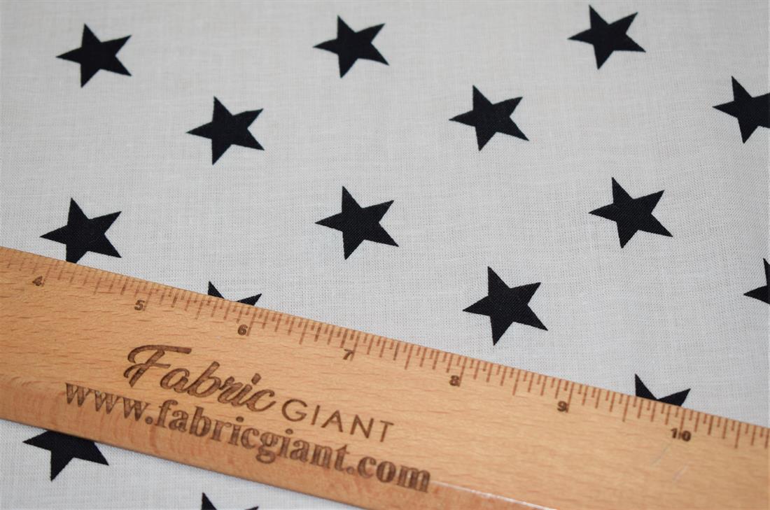 Starts Print Cotton Fabric