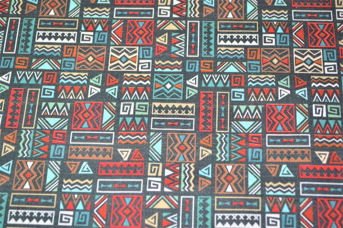 Digital Printed 100% Cotton, Boho Design Fabric