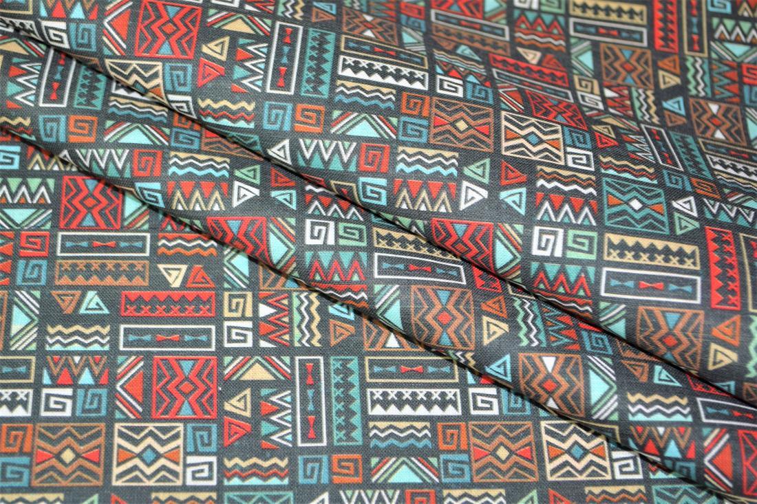 Digital Printed 100% Cotton, Boho Design Fabric