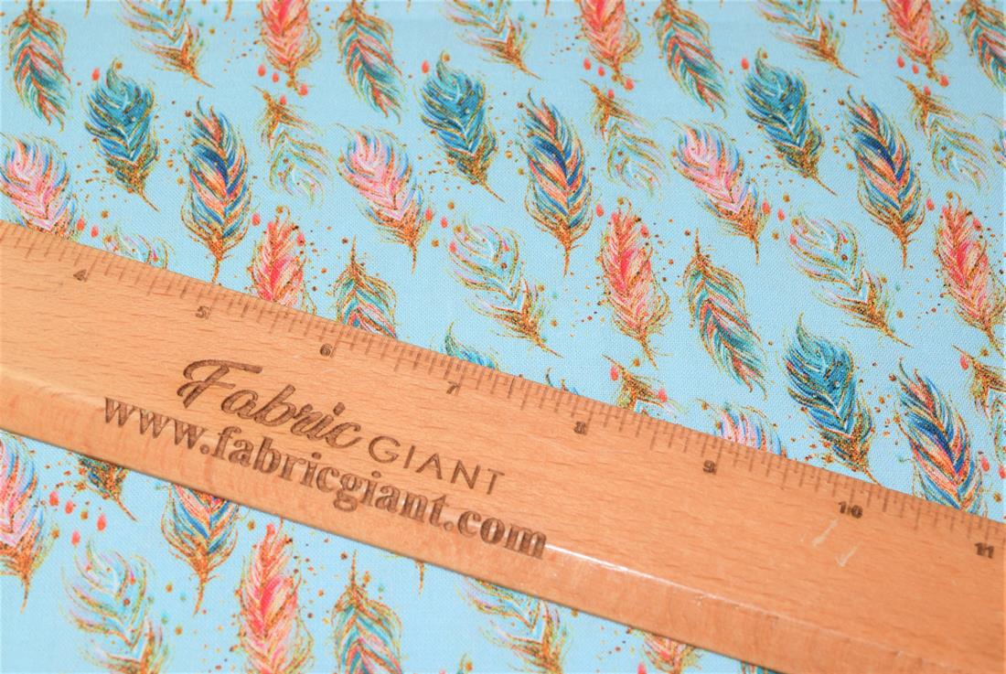 Sky Digital Printed 100% Cotton, Chic Design Fabric