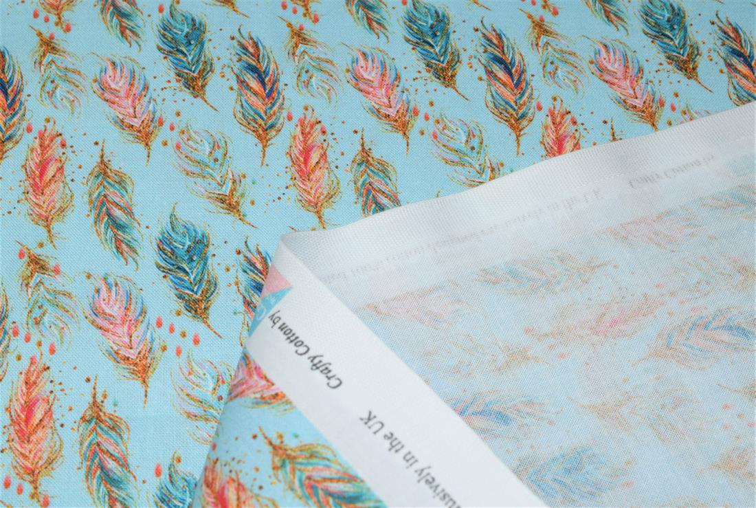 Sky Digital Printed 100% Cotton, Chic Design Fabric