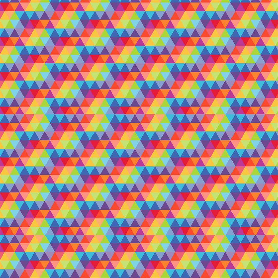 Digital Printed 100% Cotton, Rainbow Print