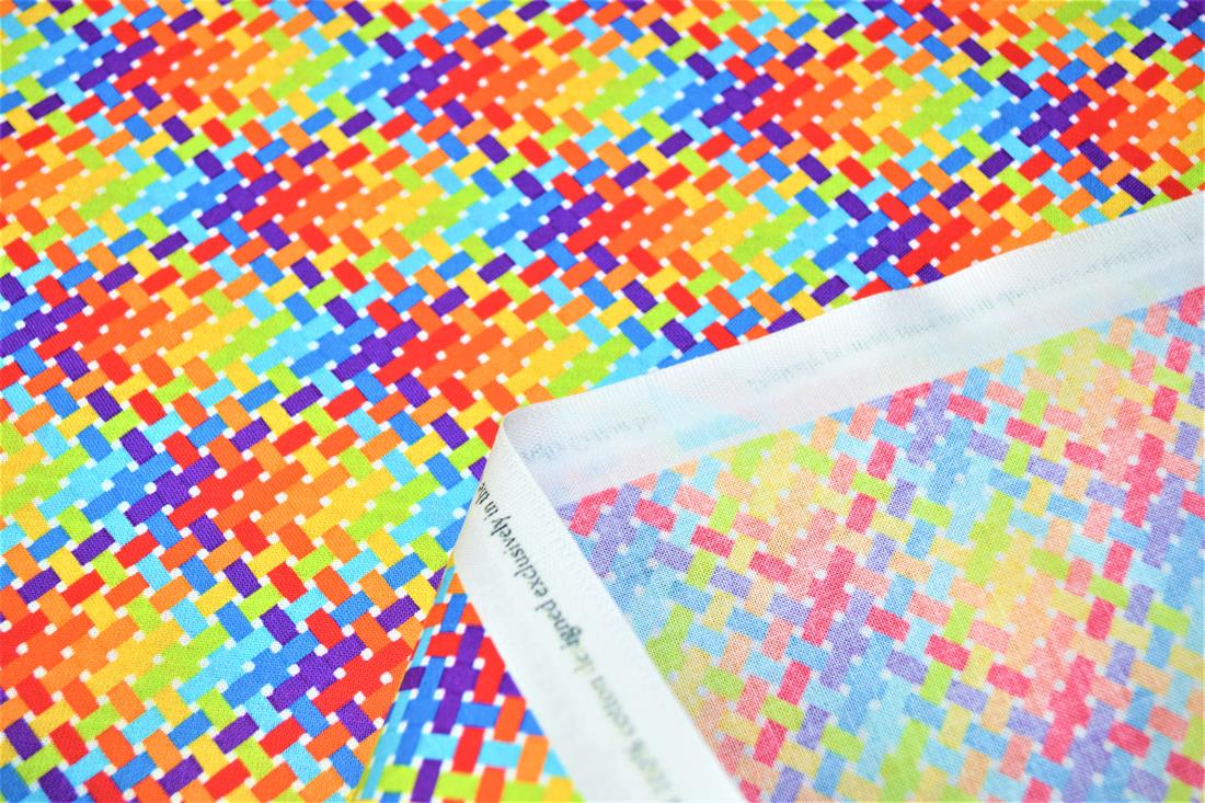 Rainbow Digital Printed 100% Cotton Fabric