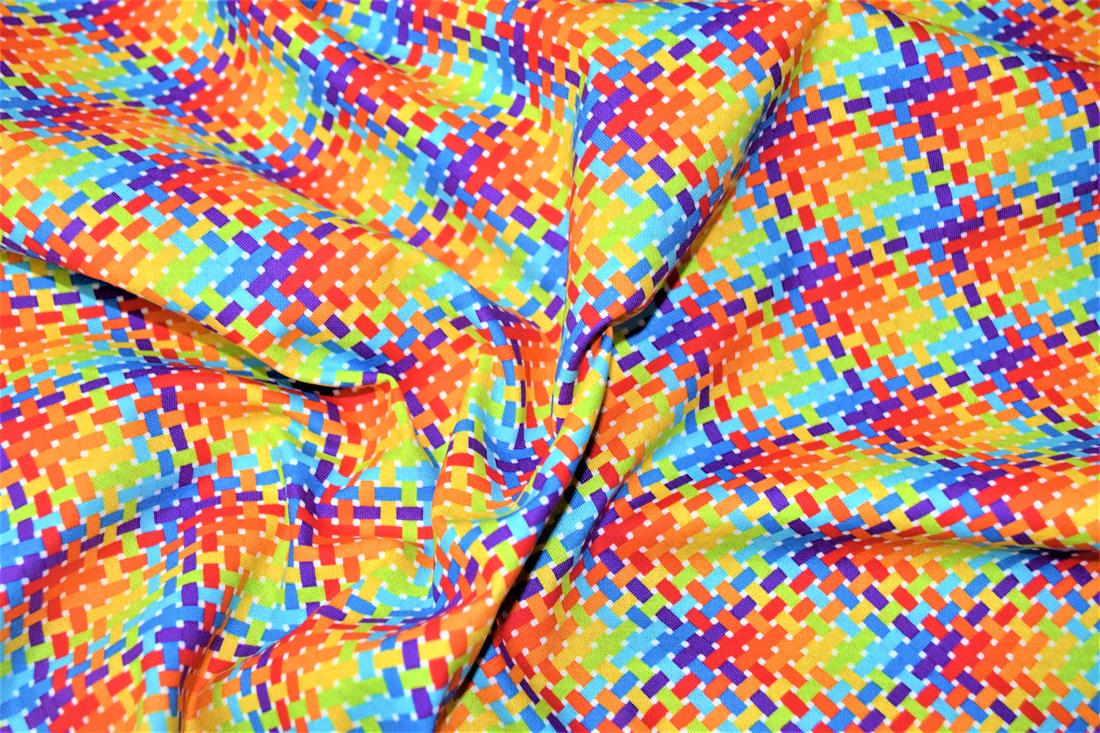 Rainbow Digital Printed 100% Cotton Fabric