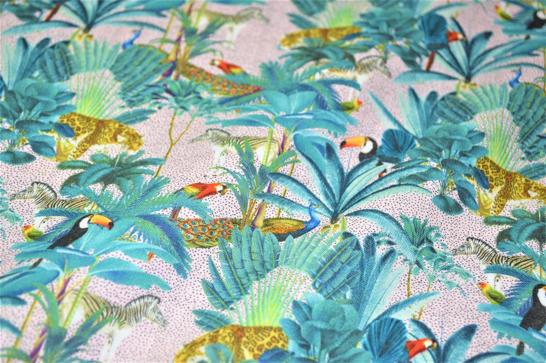 Royal Palm Digital Printed 100% Cotton