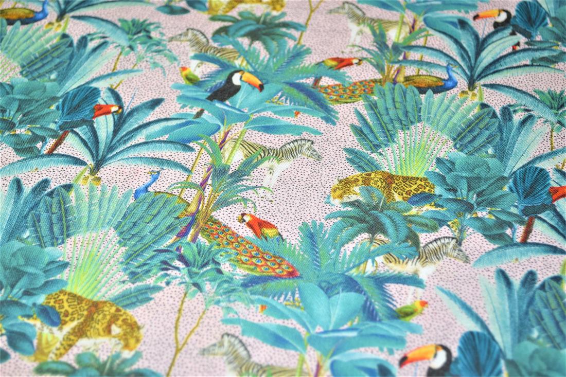 Royal Palm Digital Printed 100% Cotton